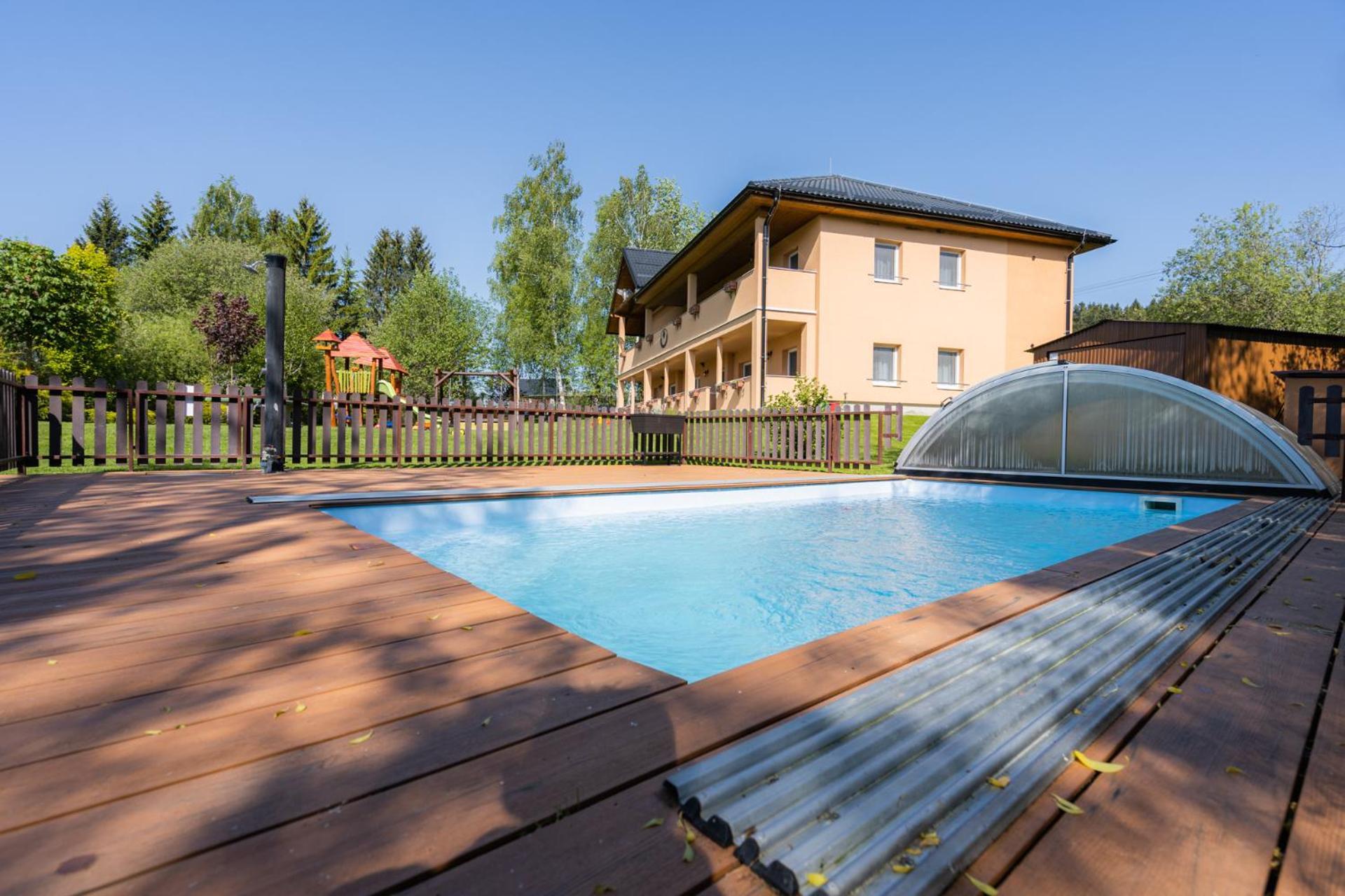 Apartments Nad Rybníky Horni Plana Exterior foto